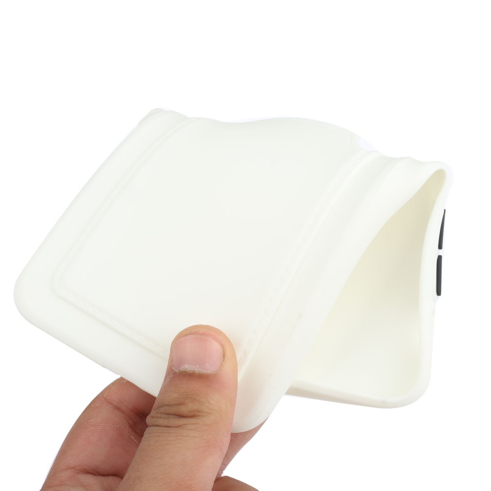  iPhone 13 Skal Med Kortfack Vit
