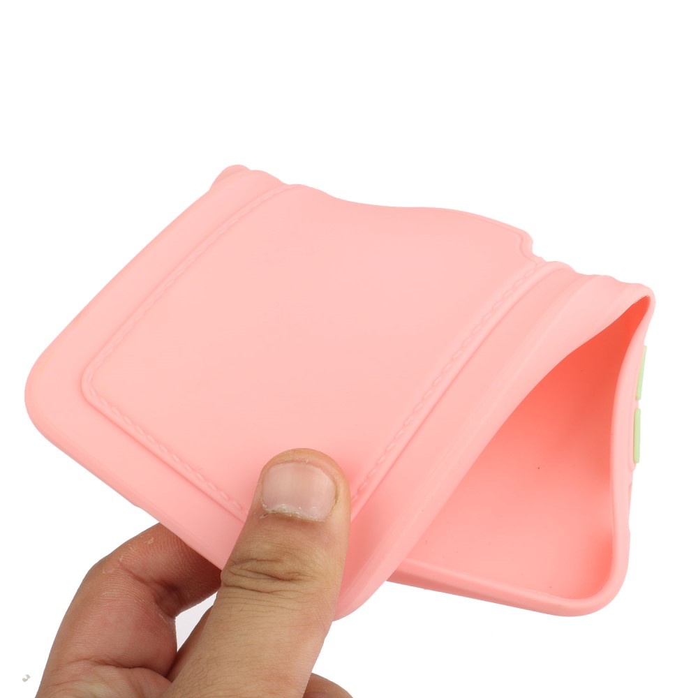 iPhone 13 Skal Med Kortfack Ljus Rosa