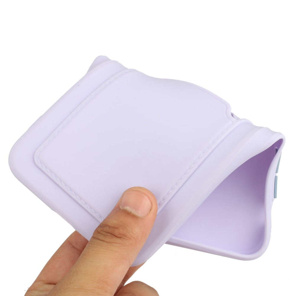  iPhone 13 Skal Med Kortfack Lila