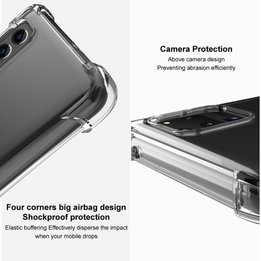 IMAK IMAK iPhone 13 Pro Max Skal Shockproof TPU + Skärmskydd Tonad