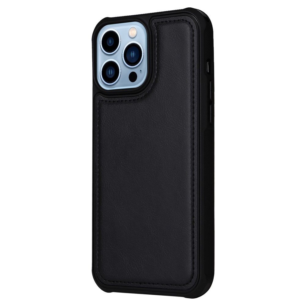  iPhone 13 Pro Fodral/Skal 2in1 Magnet Multifunktionellt Svart