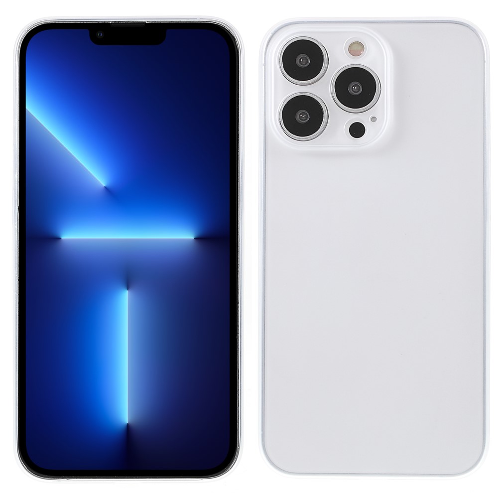  iPhone 13 Pro Max Skal Ultra Tunn Frostad Vit
