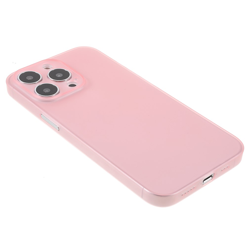  iPhone 13 Pro Max Skal Ultra Tunn Frostad Ljus Rosa