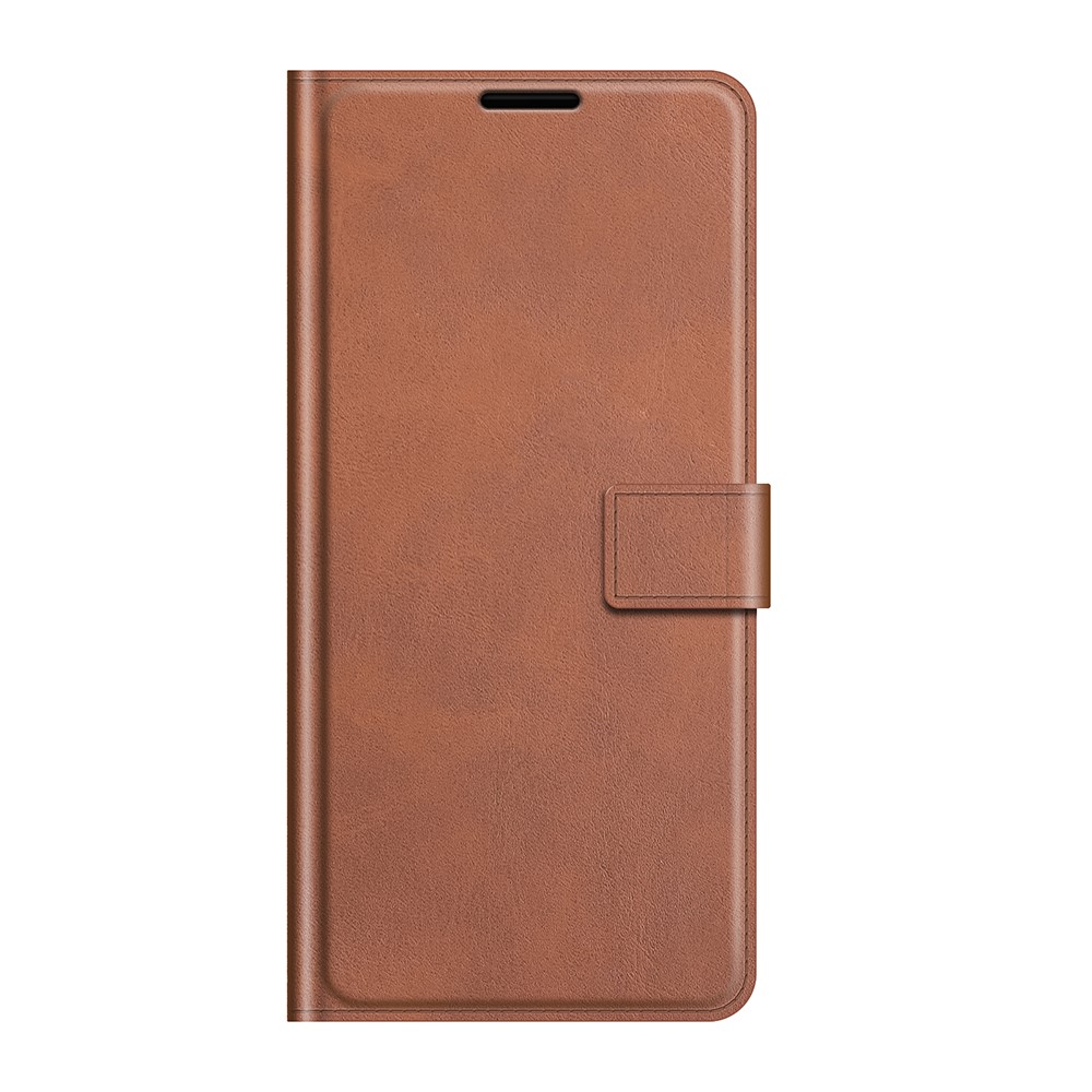  Xiaomi Redmi 10 Fodral Solid Läder Brun