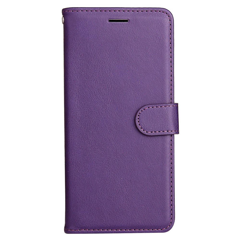  Xiaomi Redmi 10 Fodral Solid Läder Lila