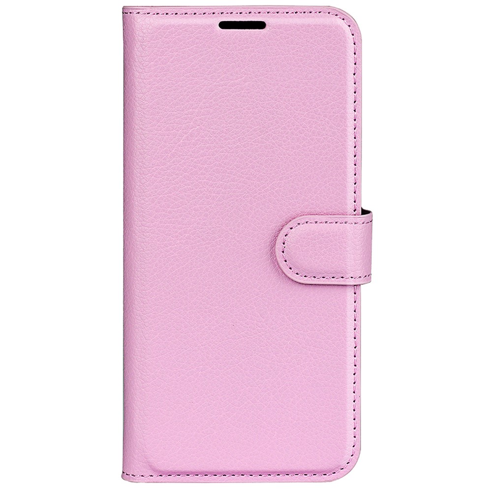  Sony Xperia Pro-I Fodral Litchi Textur Ljus Rosa