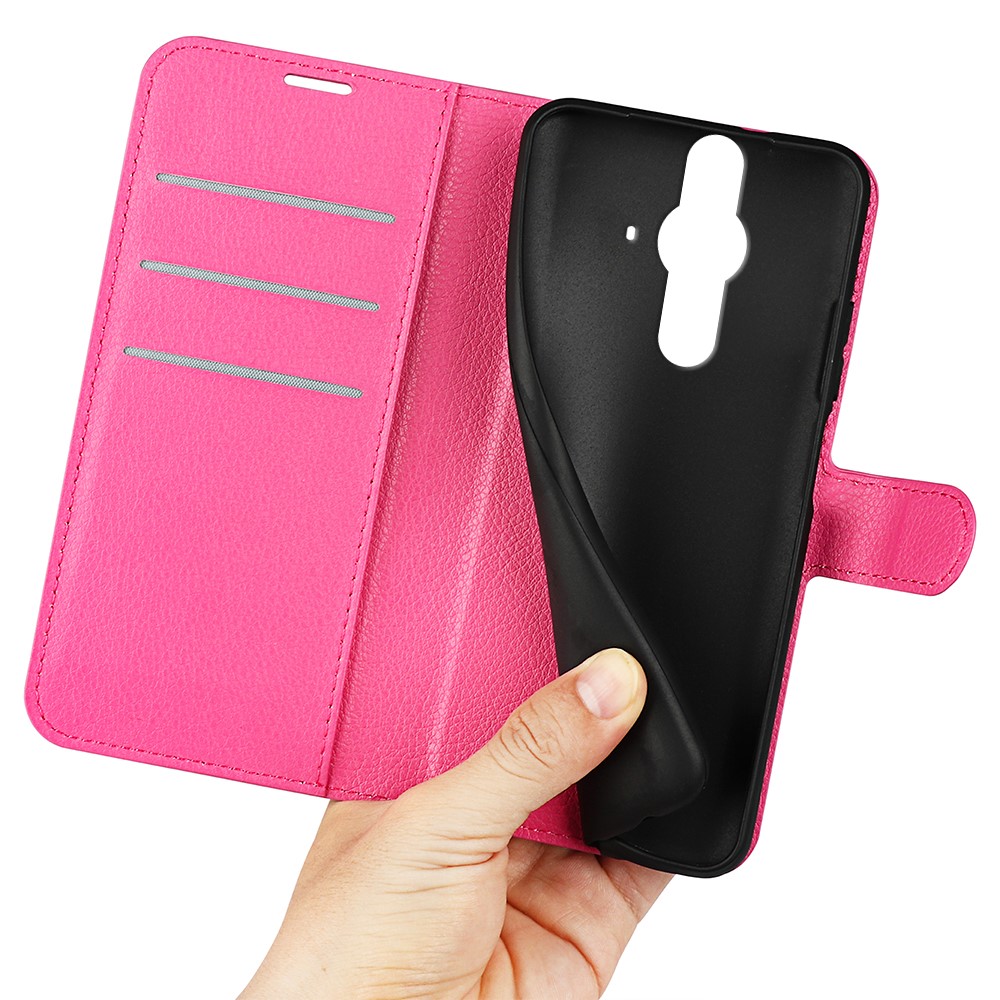  Sony Xperia Pro-I Fodral Litchi Textur Rosa