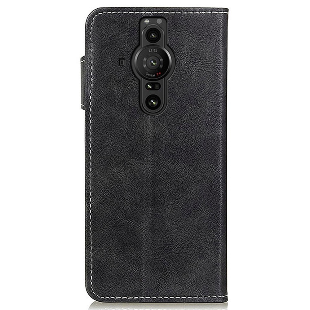  Sony Xperia Pro-I Fodral S-Line Läder Svart