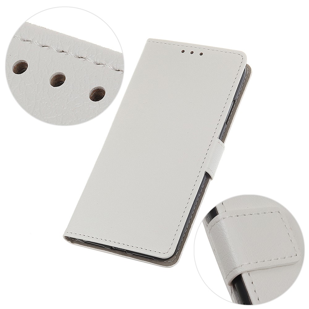  Sony Xperia Pro-I Fodral Läder Vit