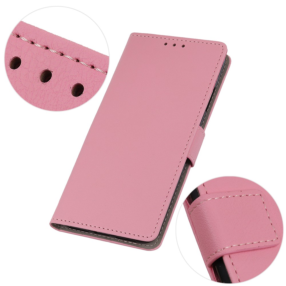  Sony Xperia Pro-I Fodral Läder Ljus Rosa