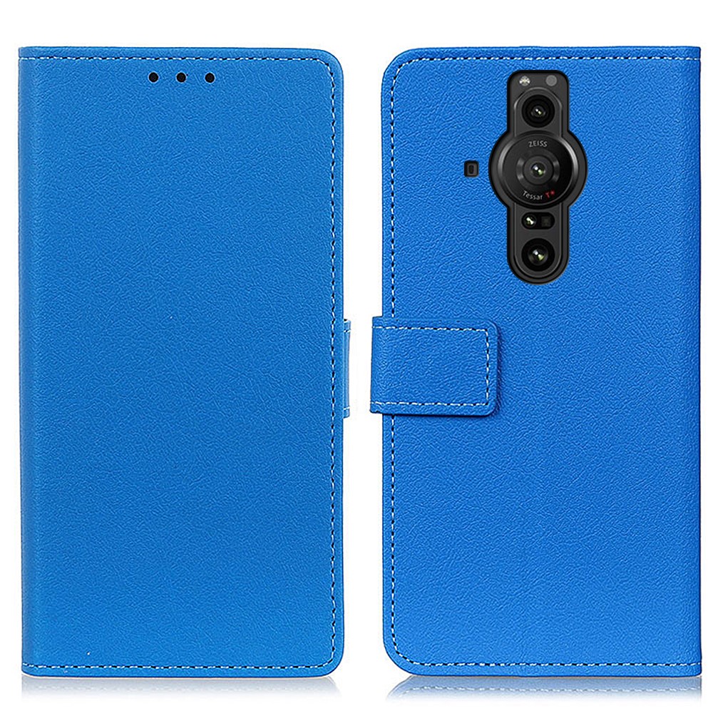  Sony Xperia Pro-I Fodral Läder Blå