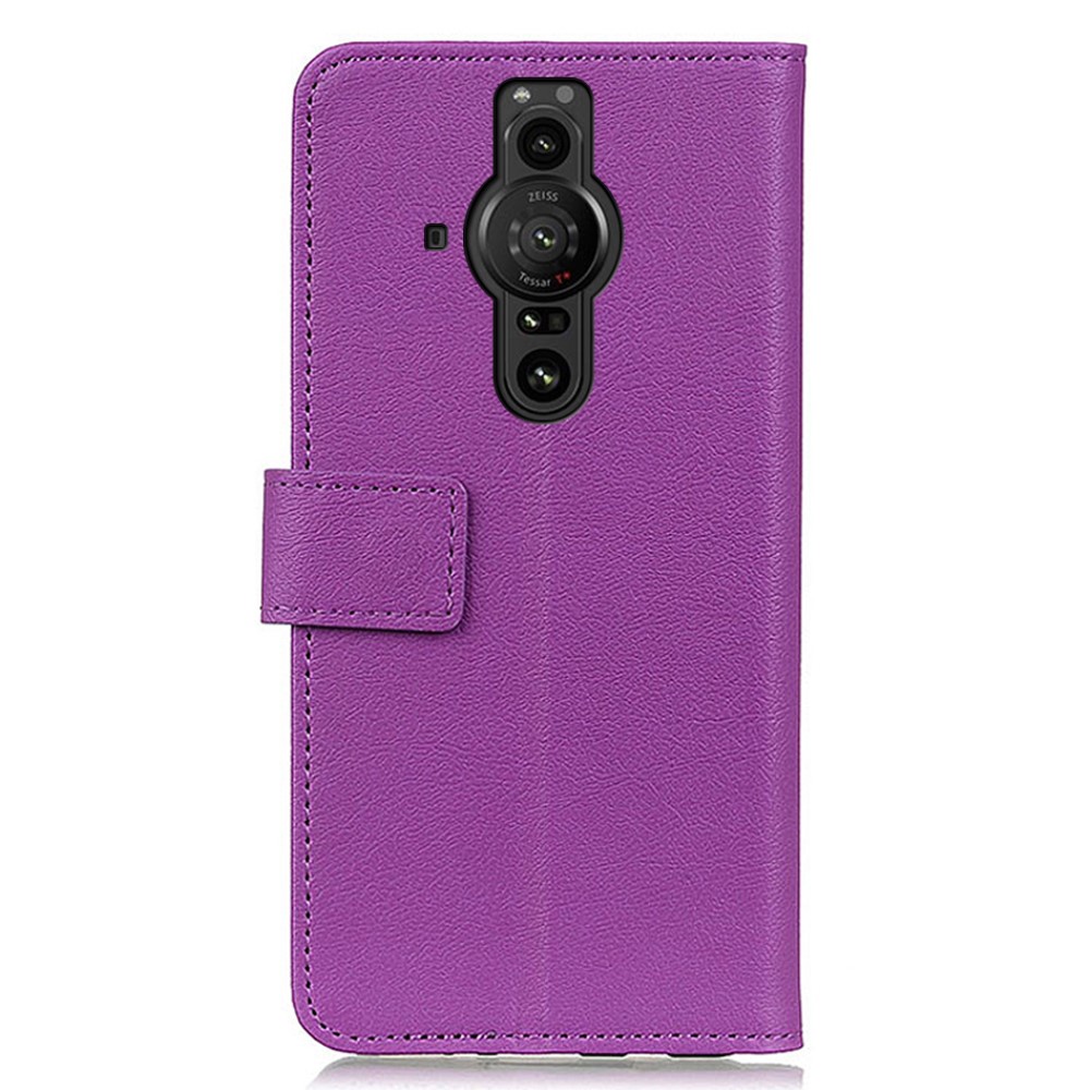  Sony Xperia Pro-I Fodral Läder Lila