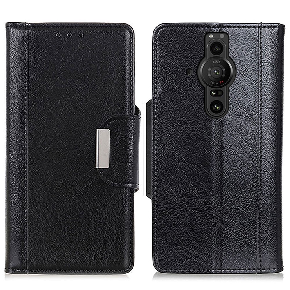  Sony Xperia Pro-I Fodral Plånbok Svart