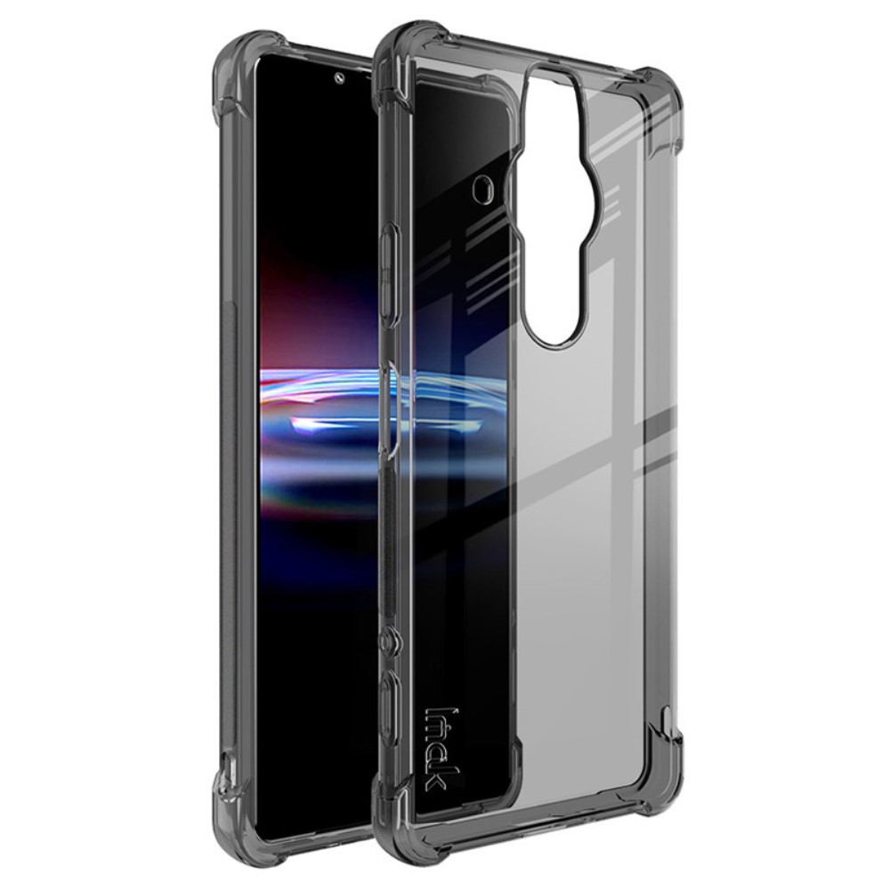 IMAK IMAK Sony Xperia Pro-I Skal Shockproof TPU + Skärmskydd Tonad Svart