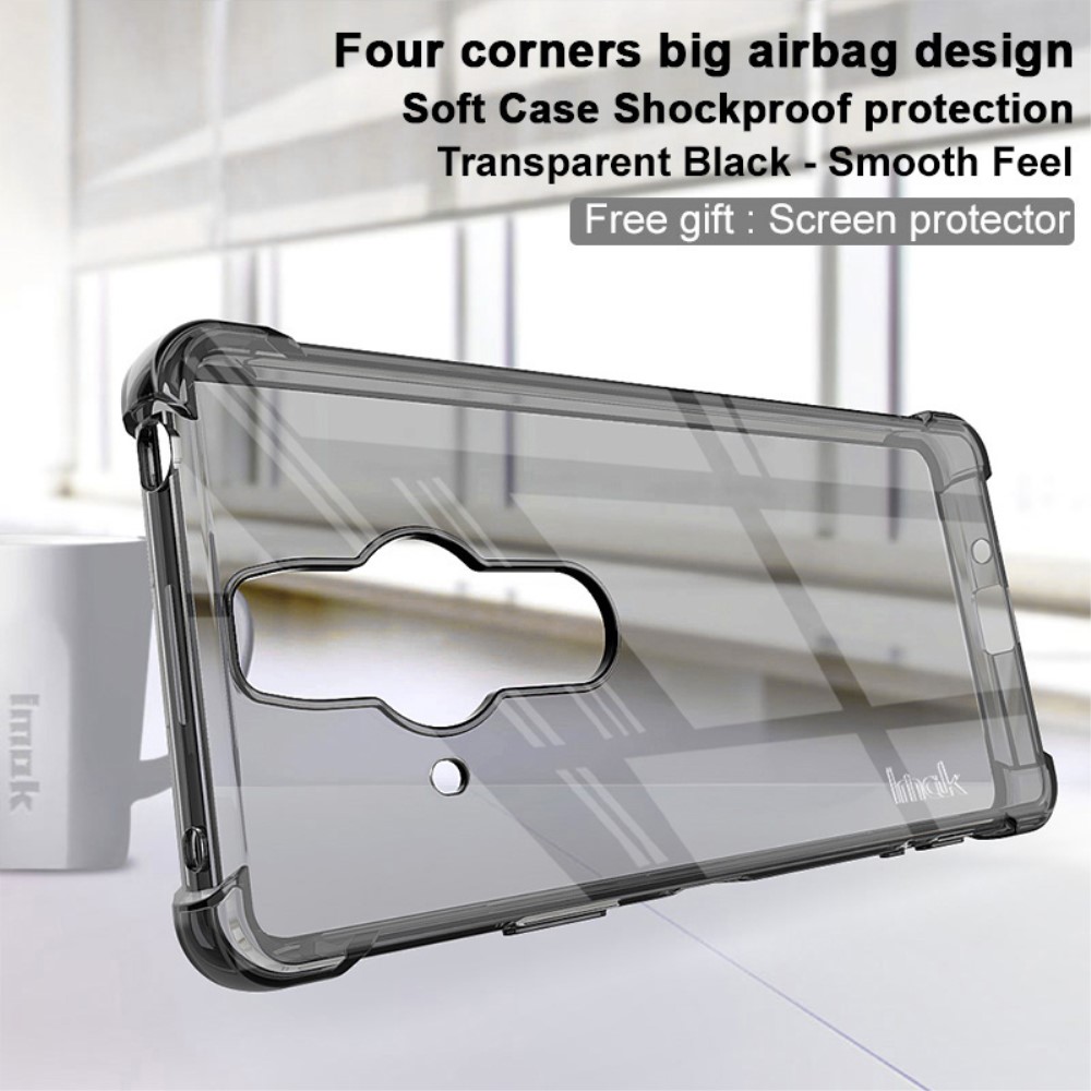 IMAK IMAK Sony Xperia Pro-I Skal Shockproof TPU + Skärmskydd Tonad Svart