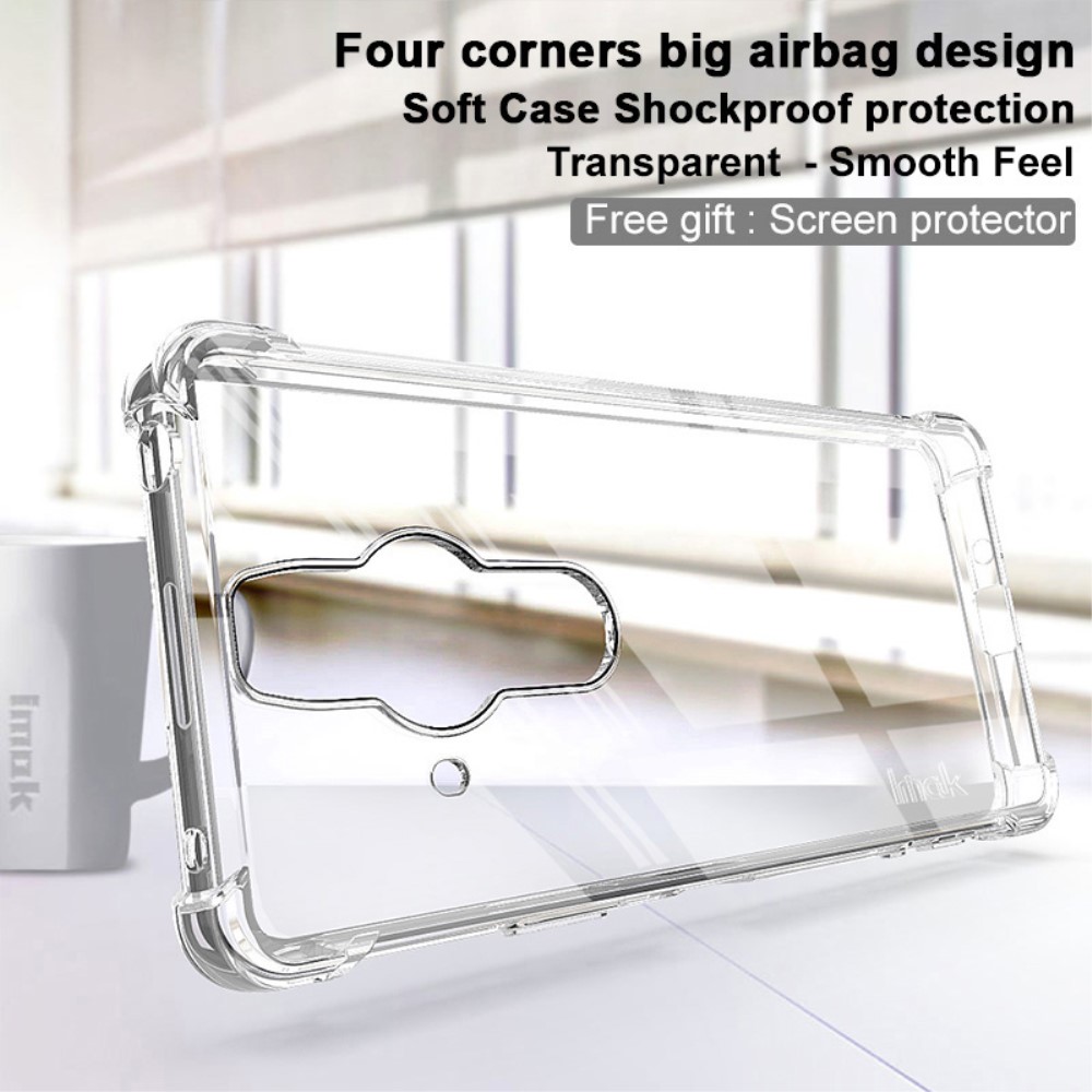 IMAK IMAK Sony Xperia Pro-I Skal Shockproof TPU + Skärmskydd Transparent