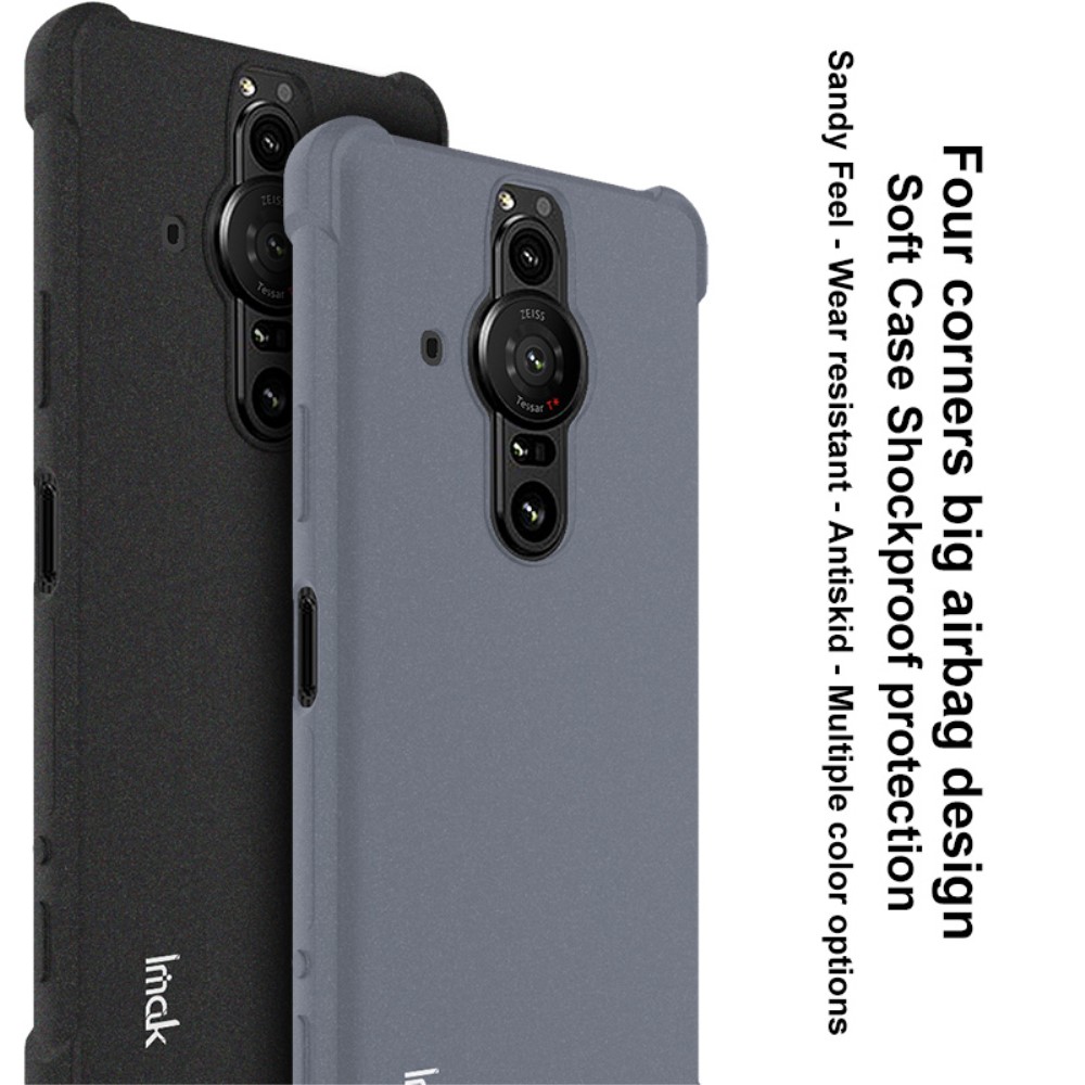 IMAK IMAK Sony Xperia Pro-I Skal Shockproof TPU + Skärmskydd Matt Grå