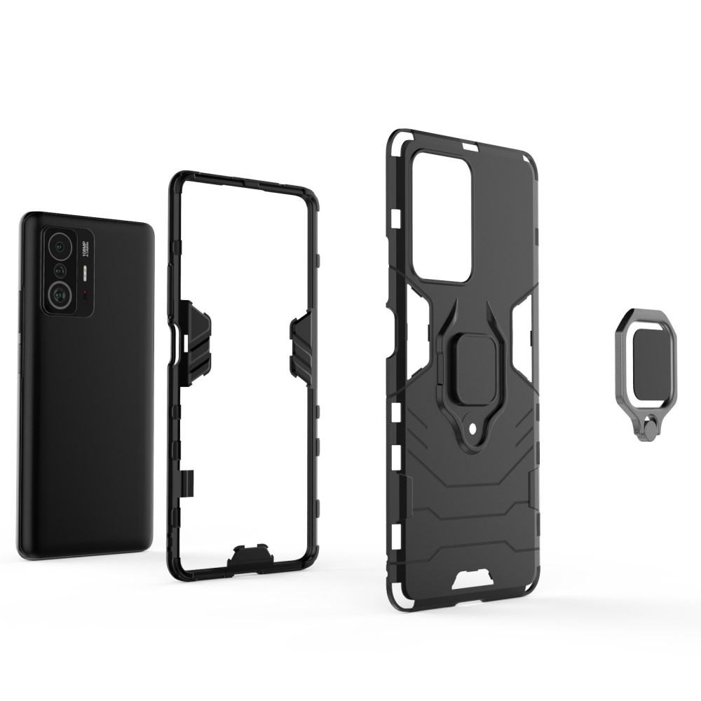  Xiaomi 11T / 11T Pro Skal Hybrid Armor Röd