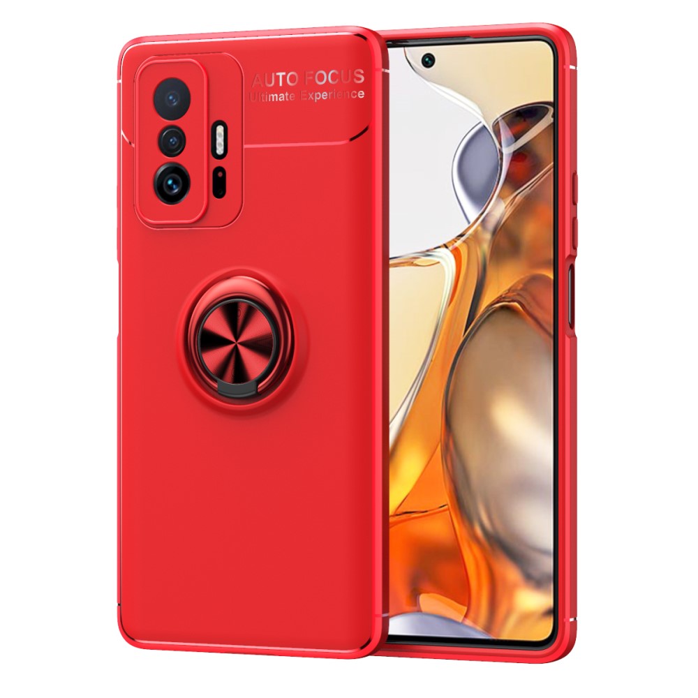  Xiaomi 11T / 11T Pro Skal Ring Röd