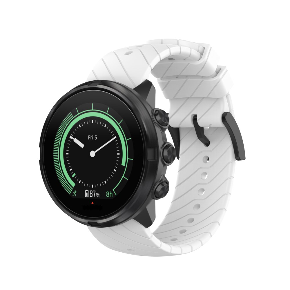  Silikon Armband (24mm) Vit