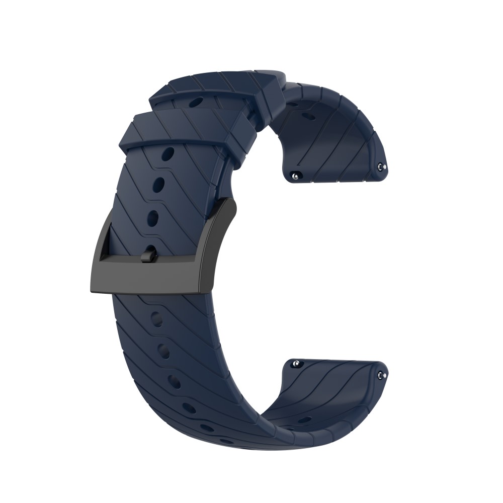  Silikon Armband (24mm) Mörk Blå