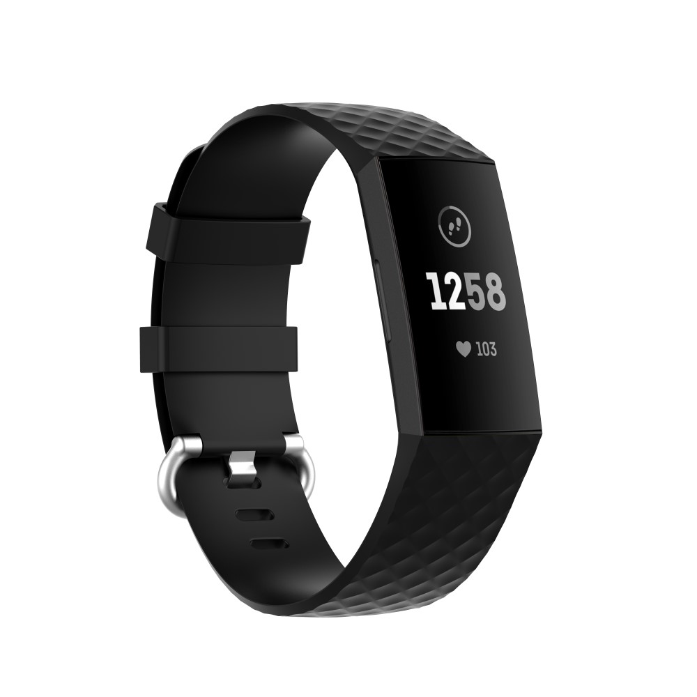  Armband Fitbit Charge 3 / 4 Svart