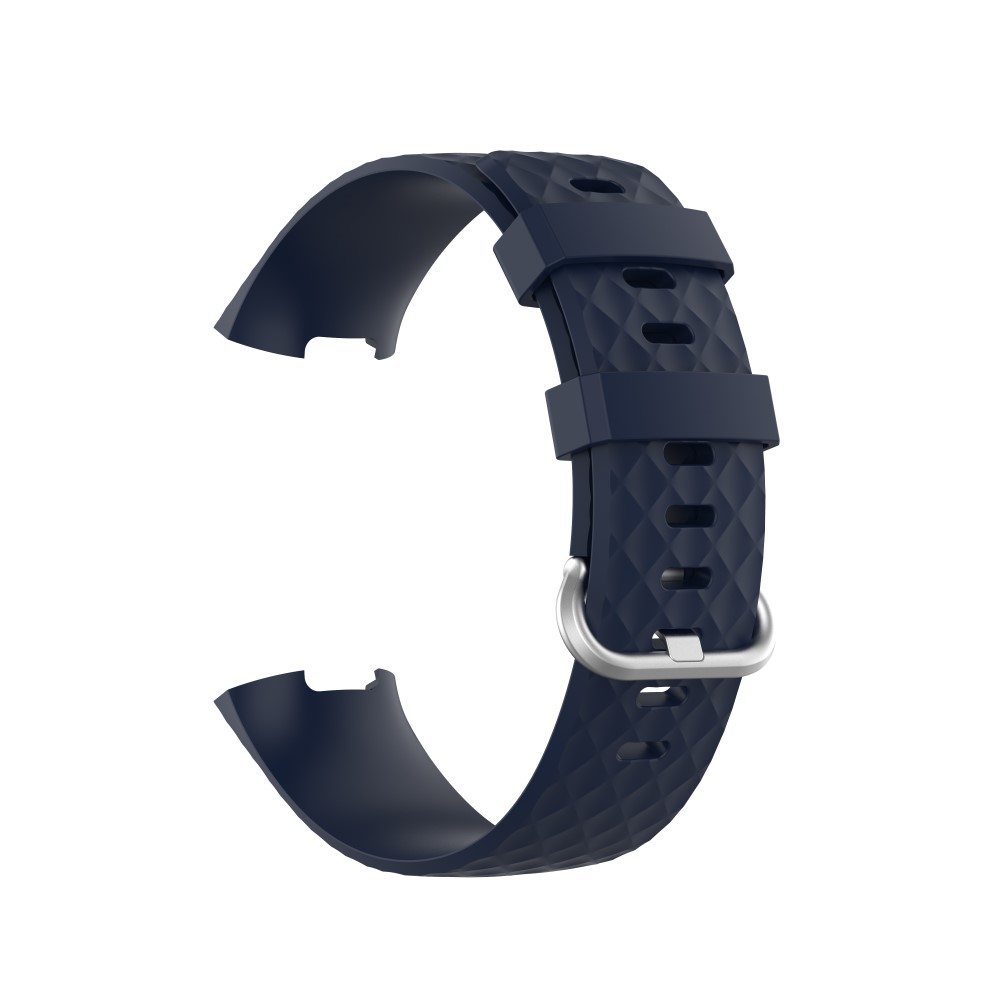  Armband Fitbit Charge 3 / 4 Navy Blue