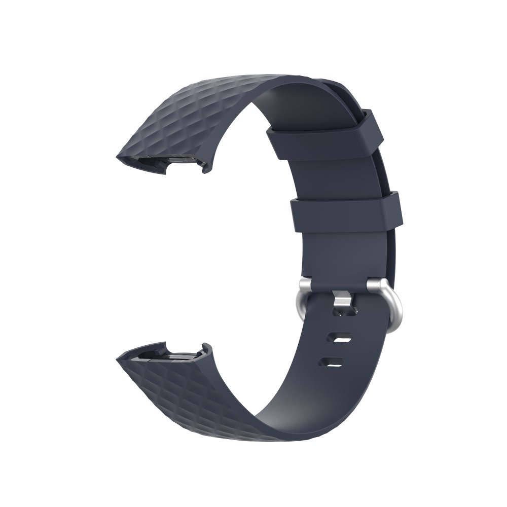  Armband Fitbit Charge 3 / 4 Mörk Blå