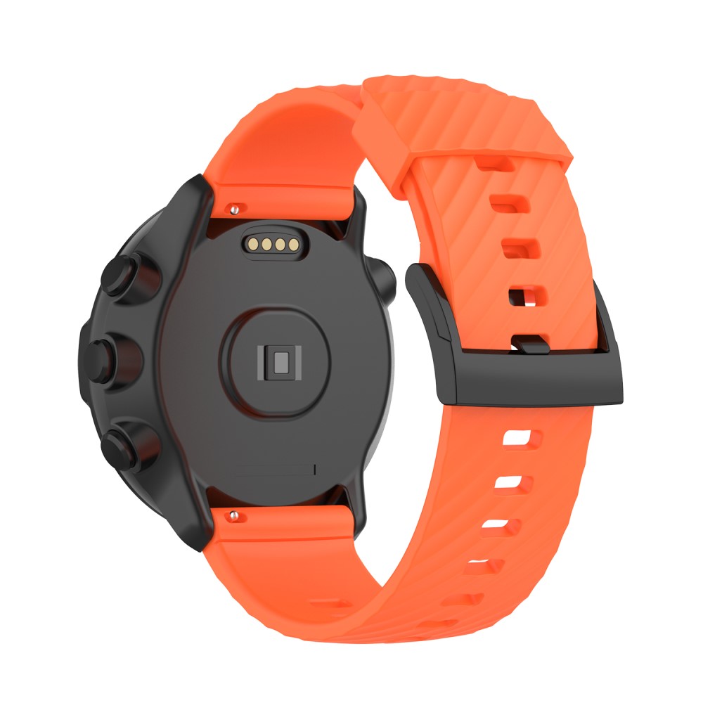  Silikon Armband För Suunto (24mm) Orange