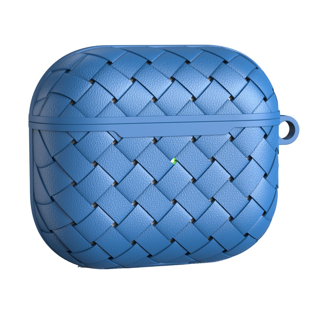  AirPods 3 Skal TPU Vävd Textur Blå