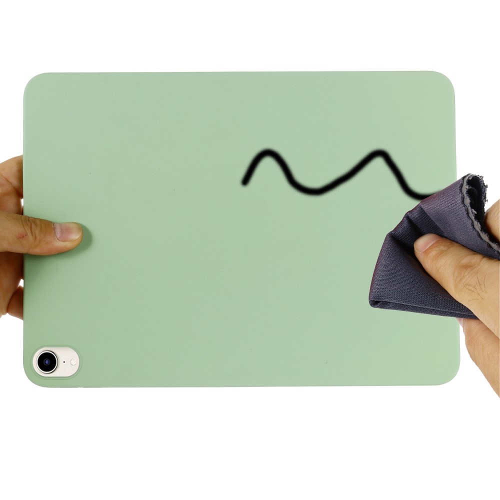  iPad Mini 2024/2021 Skal Shockproof Liquid Silikon Grön