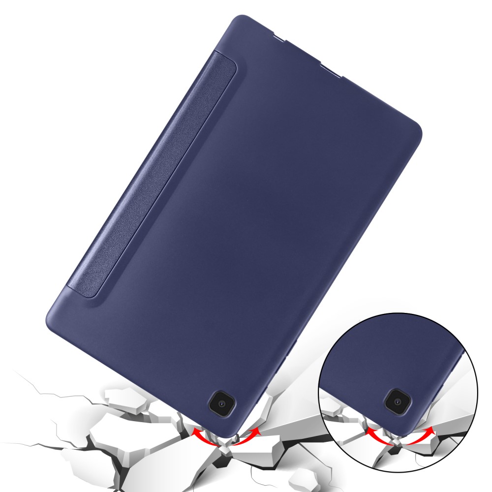  Samsung Galaxy Tab A7 Lite 8.7 Fodral Tri-Fold Shockproof Mörk Blå
