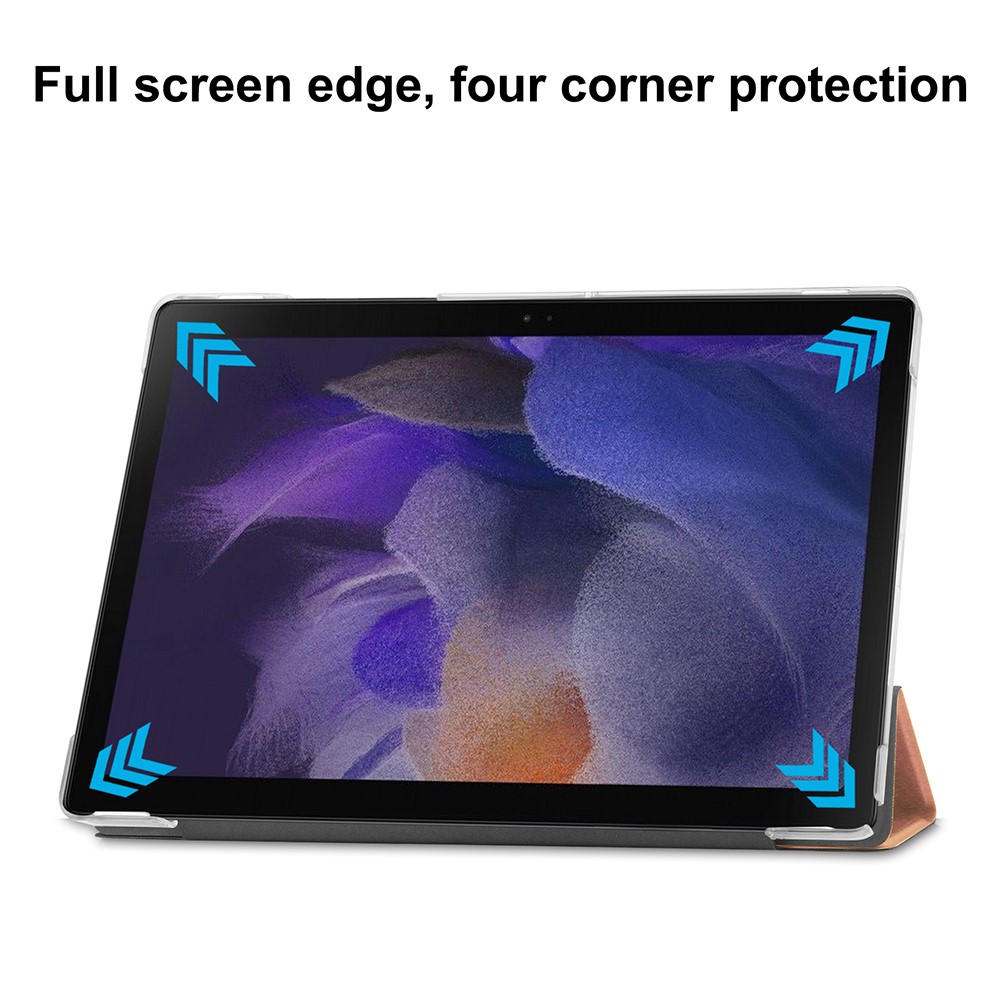 Samsung Galaxy Tab A8 10.5 (2021) Fodral Tri-Fold Roséguld