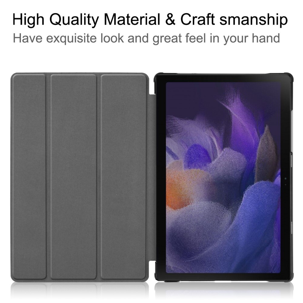  Samsung Galaxy Tab A8 10.5 (2021) Fodral Tri-Fold Shockproof Svart