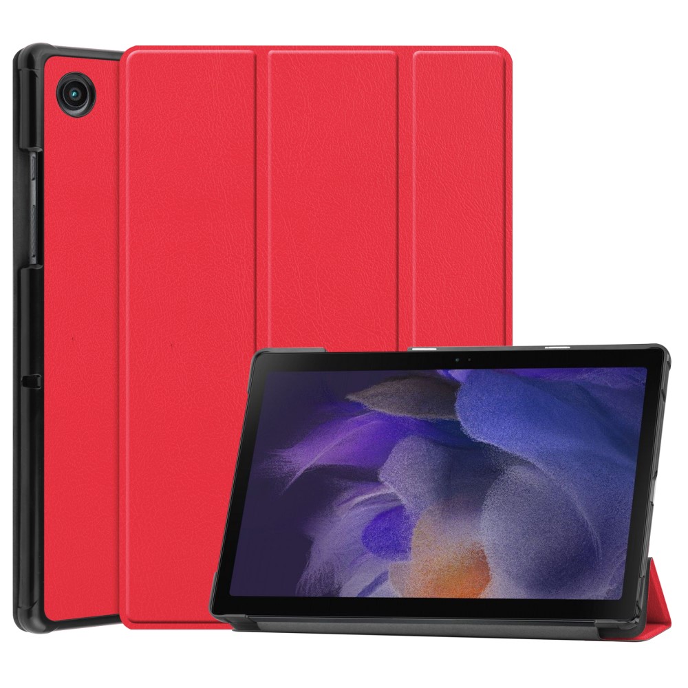  Samsung Galaxy Tab A8 10.5 (2021) Fodral Tri-Fold Shockproof Röd