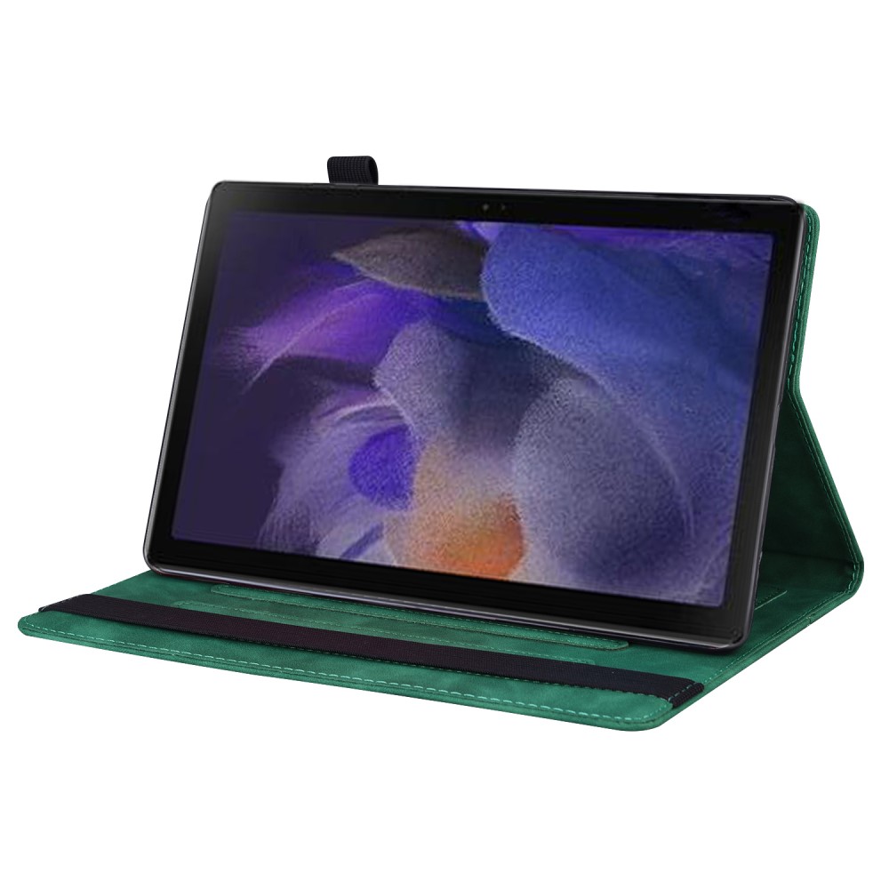  Samsung Galaxy Tab A8 10.5 (2021) Fodral Med Frontficka Grön