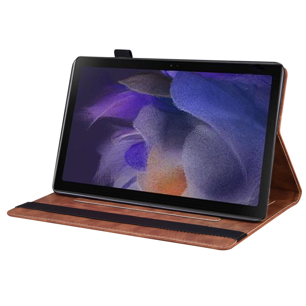  Samsung Galaxy Tab A8 10.5 (2021) Fodral Med Frontficka Brun
