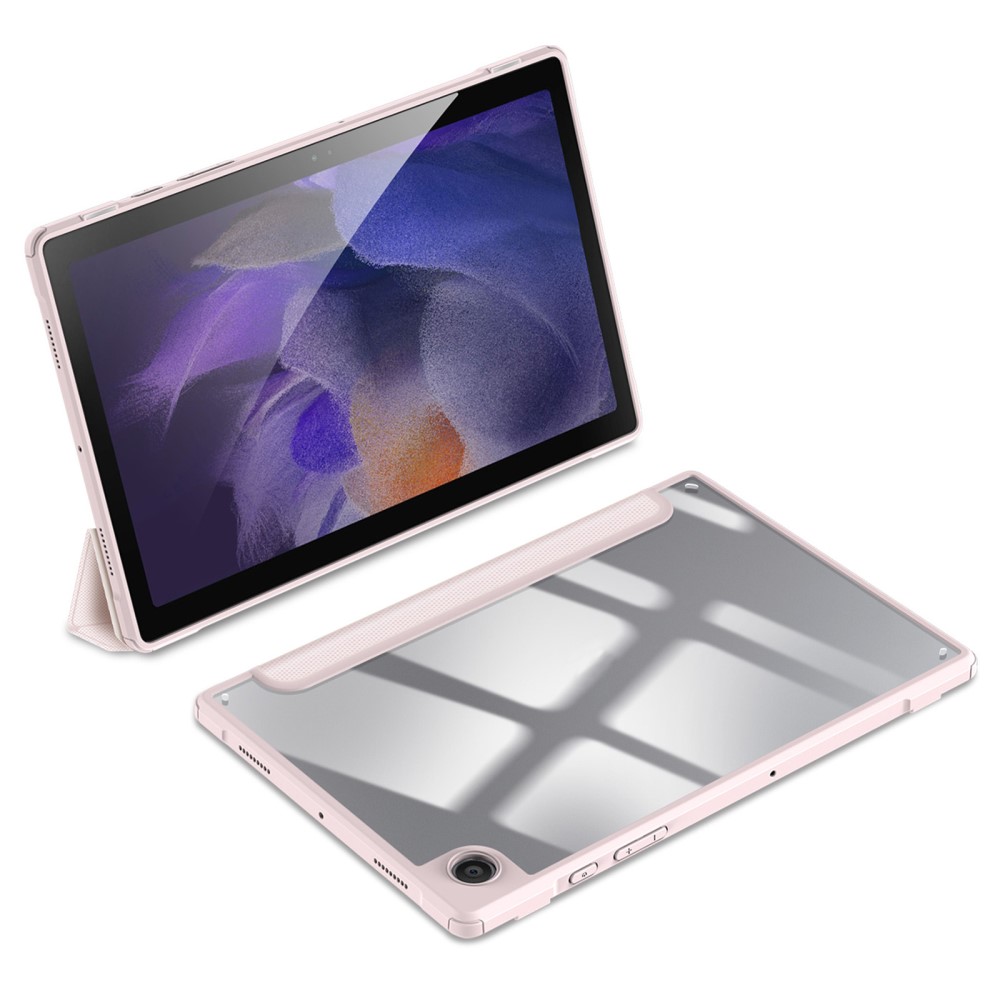DUX DUCIS DUX DUCIS Samsung Galaxy Tab A8 10.5 (2021) Ljus Rosa Fodral TOBY Tri-Fold