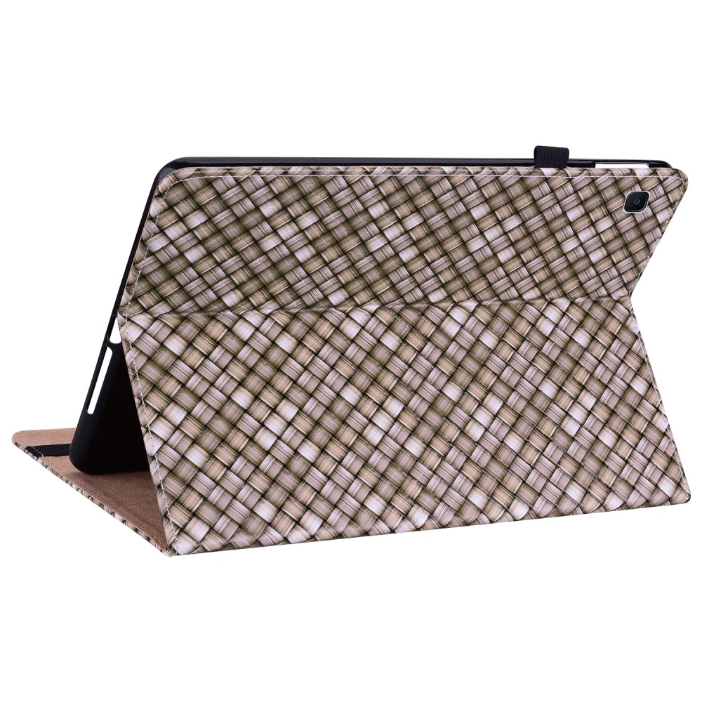  Samsung Galaxy Tab S6 Lite Fodral Vävd Textur Brun