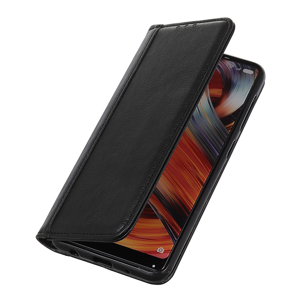  Motorola Moto E20 / E40 Fodral Flip Split Läder Svart