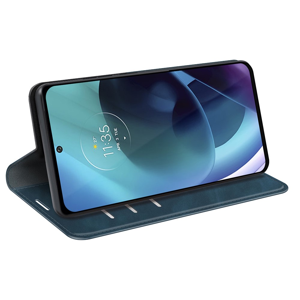  Motorola Moto G71 Fodral Flip Blå