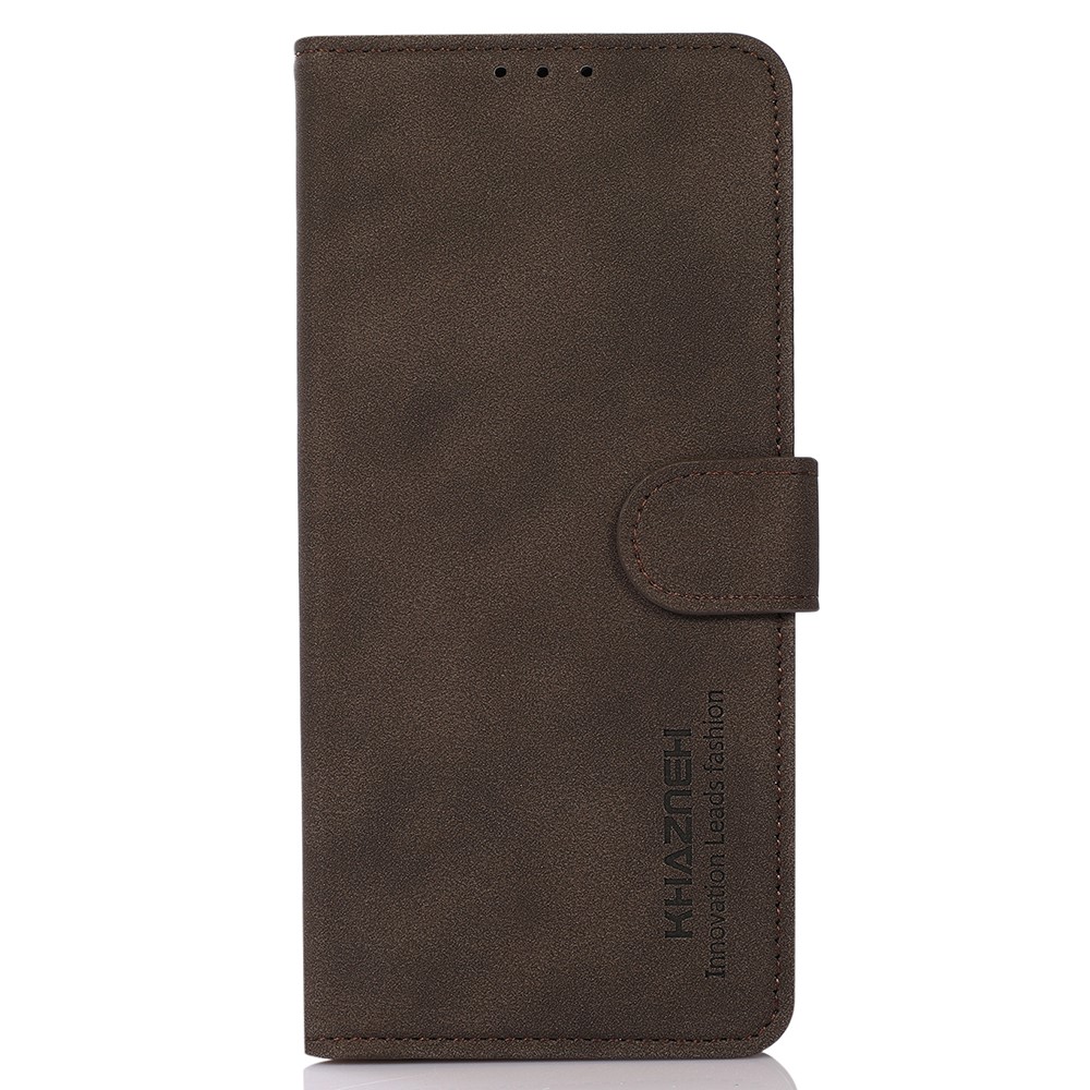 KHAZNEH KHAZNEH Motorola Moto G51 Fodral Retro Läder Brun