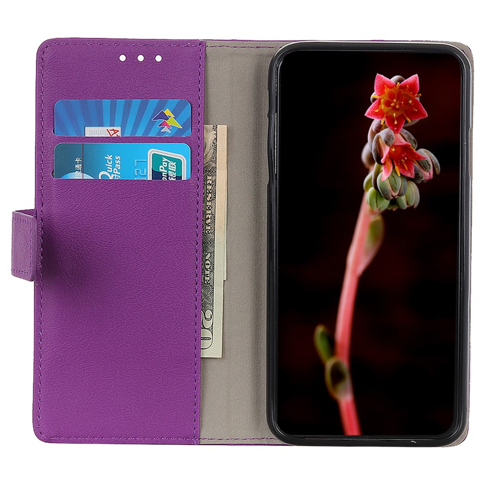  Motorola Moto G51 Fodral Läder Lila