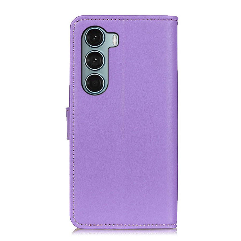  Motorola Moto G200 Fodral Solid Läder Lila