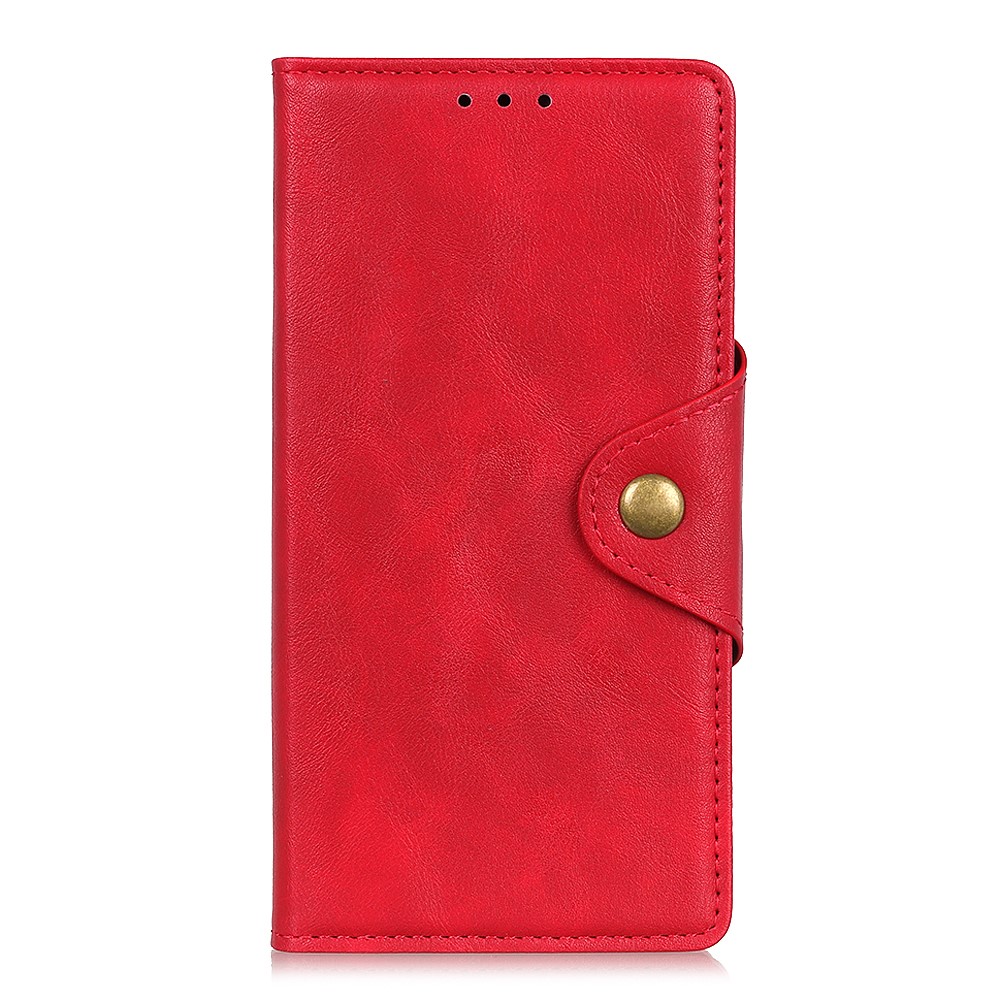  Motorola Moto G31 / G41 Fodral Mässing Magnet Röd
