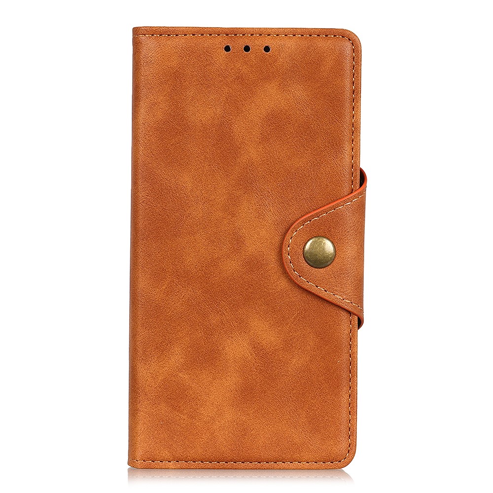  Motorola Moto G31 / G41 Fodral Mässing Magnet Brun