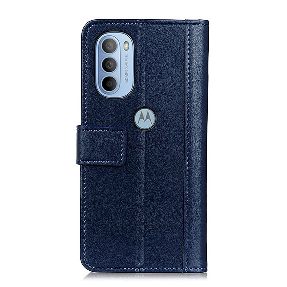  Motorola Moto G31 / G41 Fodral Läder Blå
