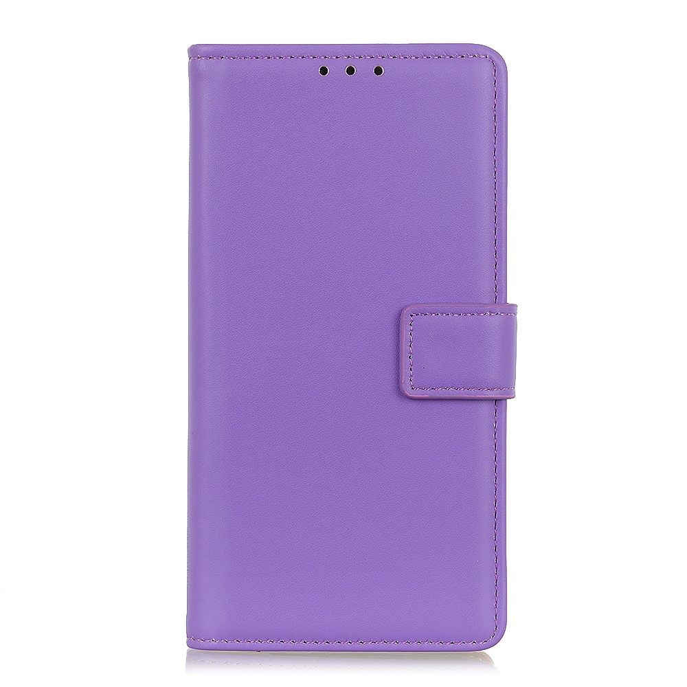  Motorola Moto G31 / G41 Fodral Solid Läder Lila