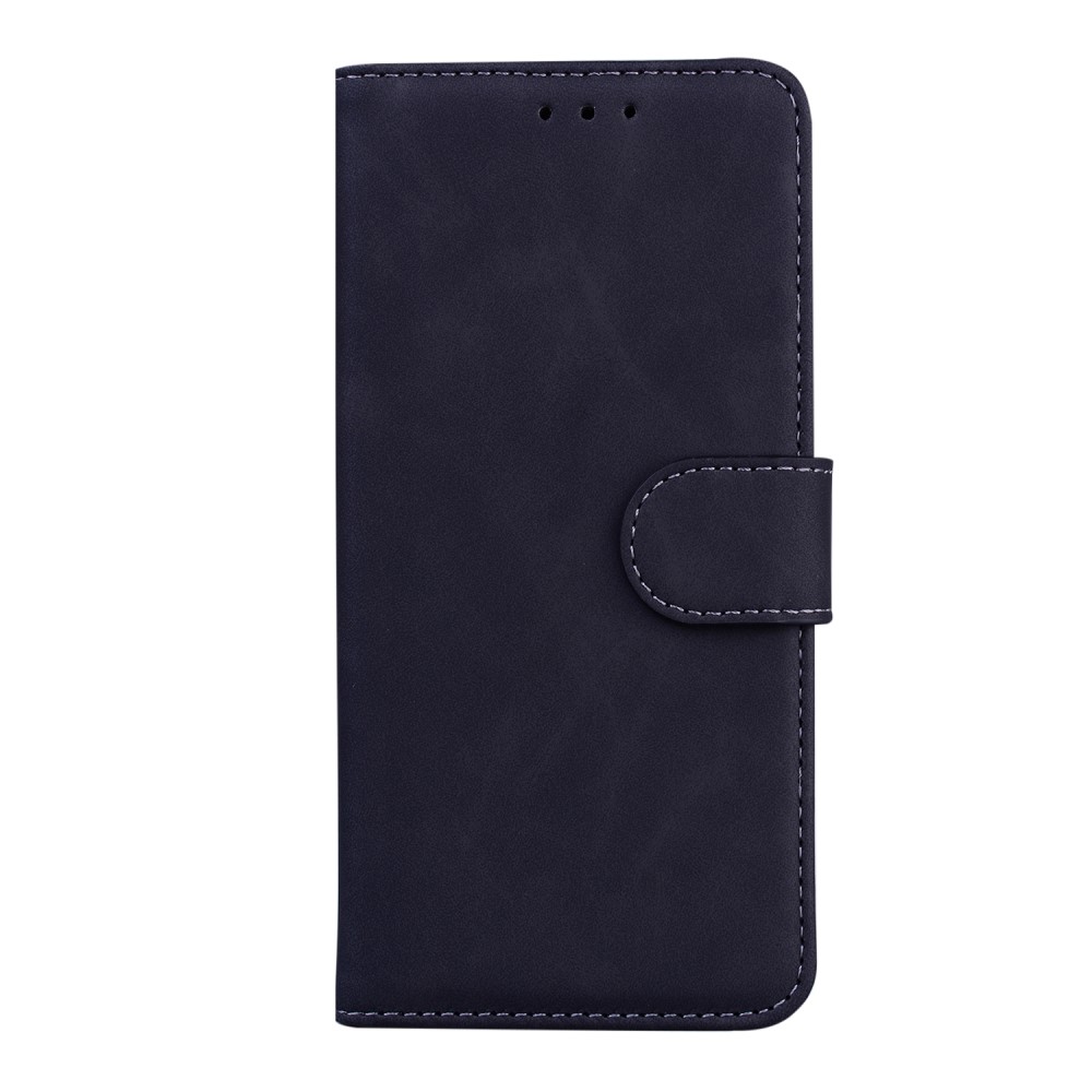  Motorola Moto G51 Fodral Skin Touch Läder Svart