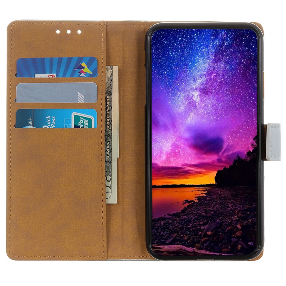  Motorola Moto G71 Fodral Läder Lila